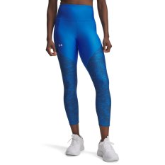 Tech™ Printed Panel Ankle Leggings | Blue Atlantis/White