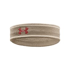 Striped Performance Terry Headband | Timberwolf Taupe/Ivory Dune/Sedona Red