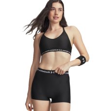 Crossback Low Sports Bra | Ultimate Black/White