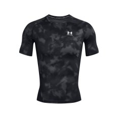 HeatGear® Armour Printed SS | Black/White