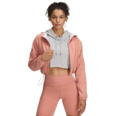 Unstoppable Woven Hoodie Jacket | Canyon Pink/Black
