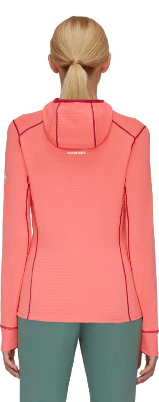 Taiss Light ML Hooded Jacket Women | Salmon/Terracotta