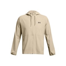 Stretch Woven Windbreaker | Khaki Base/Black
